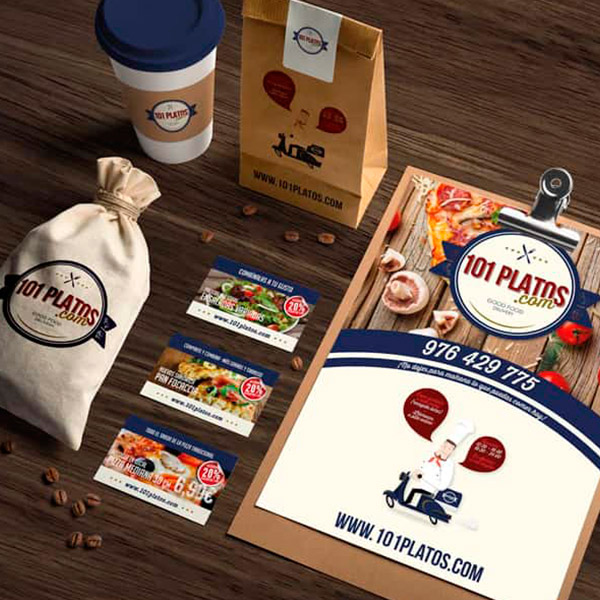 Diseño identidad corporativa y desarolla web restaurante