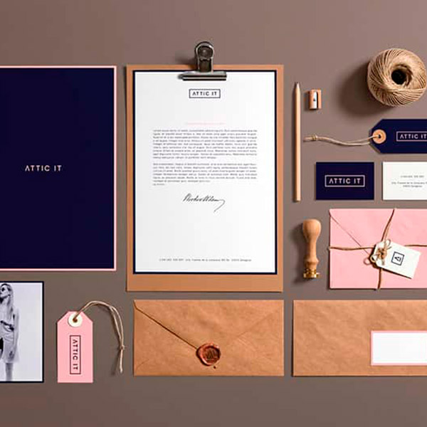 Diseño imagen corporativa tienda ropa