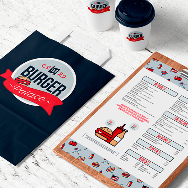 Diseño logotipo, identidad corporativa y carta restaurante
